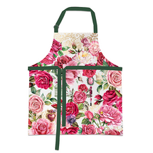 Load image into Gallery viewer, Apron Royal Rose Michel Design Works