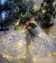 Load image into Gallery viewer, 42cmL Snowy LED Double Christmas Bells