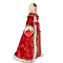 Load image into Gallery viewer, 82cm Traditional Limited Edition Lucinda Eldin Mrs Claus with Stand