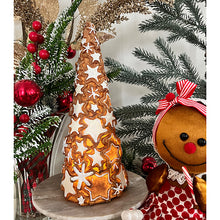 Load image into Gallery viewer, LED Iced Gingerbread Tree 30cm

