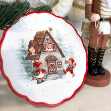 Load image into Gallery viewer, Gingerbread House Cake Stand
