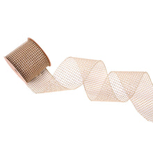 Load image into Gallery viewer, Light Gold  Mesh Ribbon
