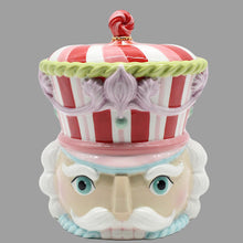 Load image into Gallery viewer, Nutcracker Head Cookie Jar
