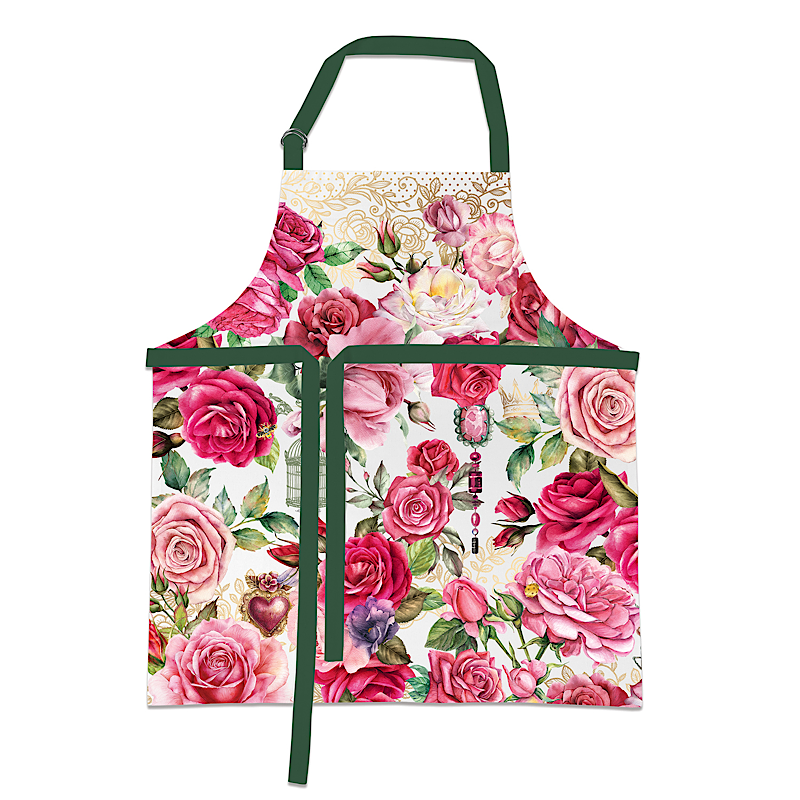 Apron Royal Rose Michel Design Works