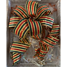 Load image into Gallery viewer, Custom Made Traditional Stripe Bow Medium
