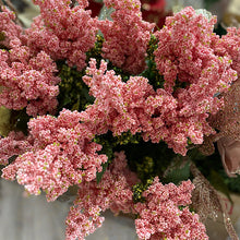 Load image into Gallery viewer, Mini Pink Berries Spray With Leaves
