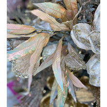 Load image into Gallery viewer, Gold Eucalyptus Leaf Stem
