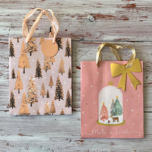 Load image into Gallery viewer, ROSE GOLD &amp; PINK MEDIUM SIZE GIFT BAG
