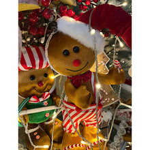 Load image into Gallery viewer, Gingerbread Boy Candy Stripe
