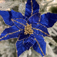 Load image into Gallery viewer, Royal Blue Poinsettia
