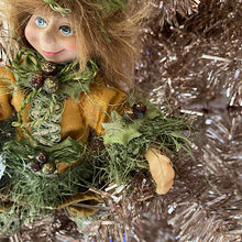 Load image into Gallery viewer, ONLINE EXCLUSIVE ONLY 26cmH Lucinda Eldin Woodland Christmas Elf
