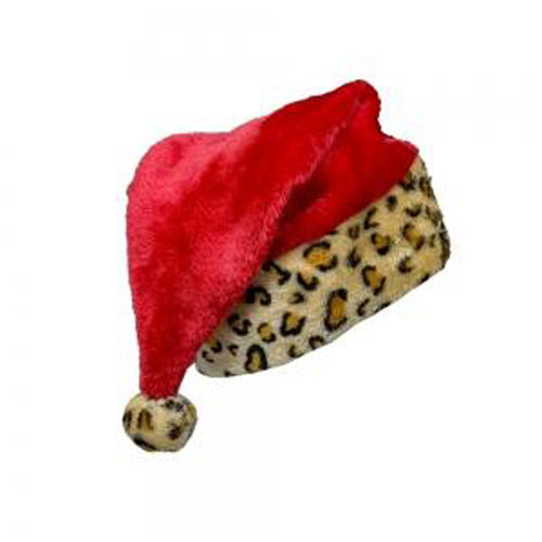 Christmas Hat Leopard Print