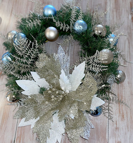 Custom Made 24 inches Wreath Coastal Christmas