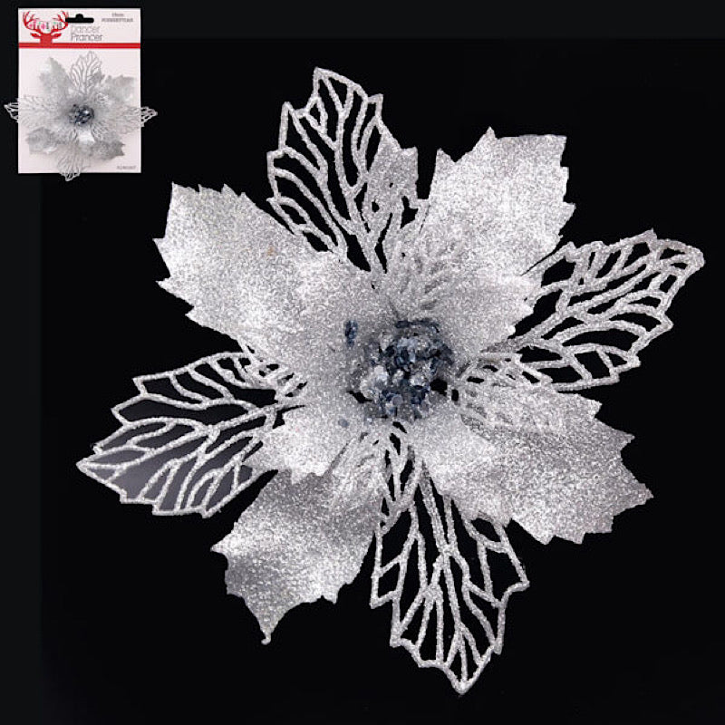 Silver Poinsettia