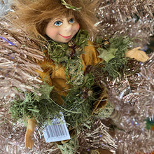 Load image into Gallery viewer, ONLINE EXCLUSIVE ONLY 26cmH Lucinda Eldin Woodland Christmas Elf
