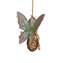 Load image into Gallery viewer, Hanging Fairy on Pinecone
