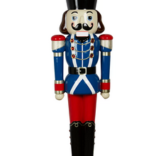 Load image into Gallery viewer, 183cm Red/Blue Christmas Nutcracker   On Pre Order Only
